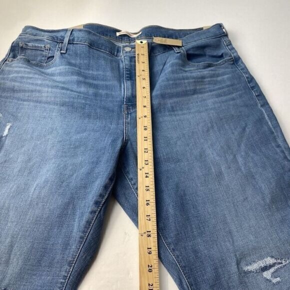 Levi Strauss & Co. Womens 724 High Rise Slim Straight Leg Jeans Plus Size 22W - Picture 10 of 15